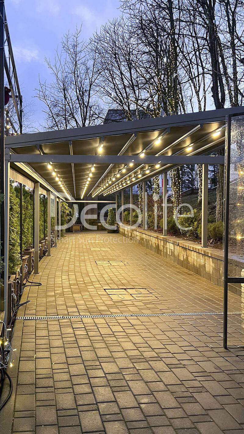 Отдельностоящая тентовая пергола Decolife - г. Минск