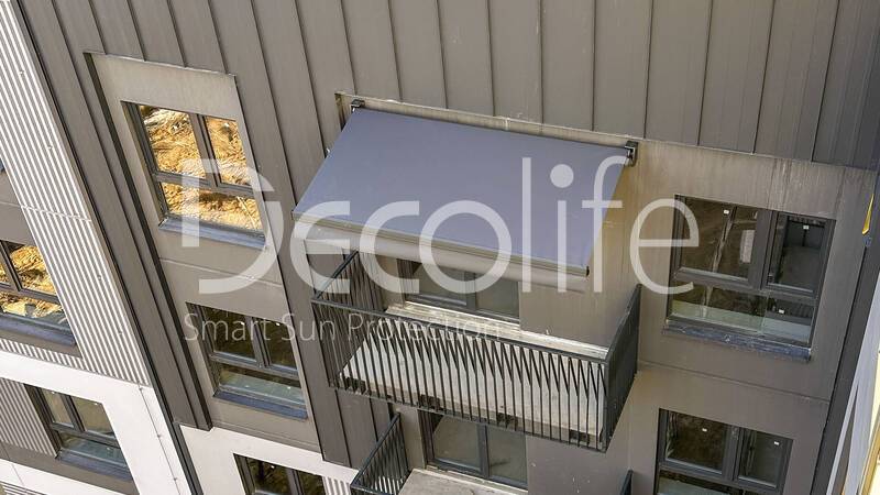Открытые маркизы Decolife G100 - г. Минск, ЖК Зеленая гавань