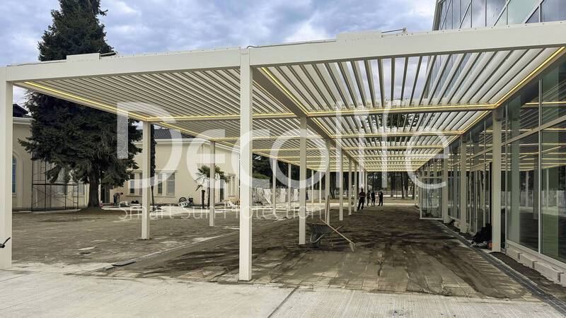 Пергола Bioclimatic B500-25П - Абхазия, аэропорт Сухум