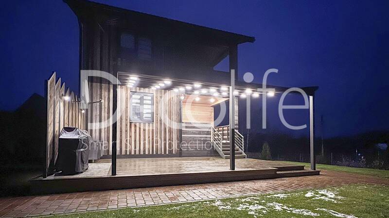 Пергола пристенная Decolife - д. Дуброва