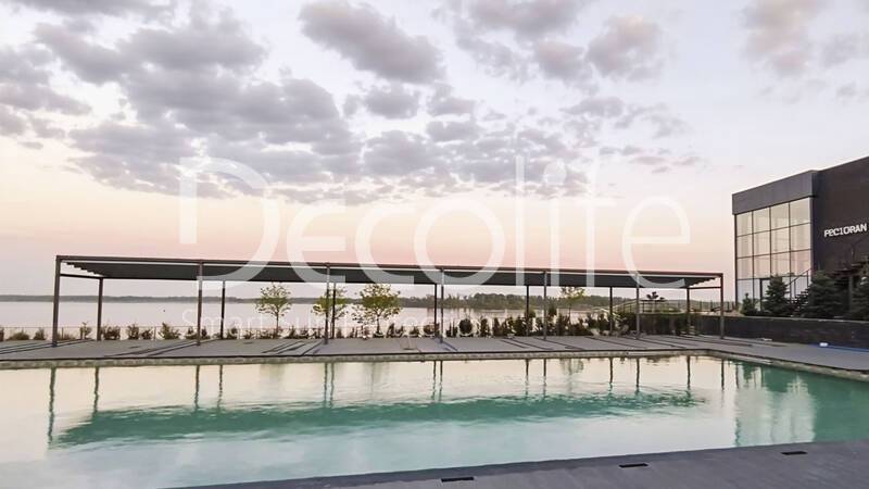 Тентовая пергола Decolife Solo Project - Саратовская обл, г. Вольск, парк-отель Рыбное