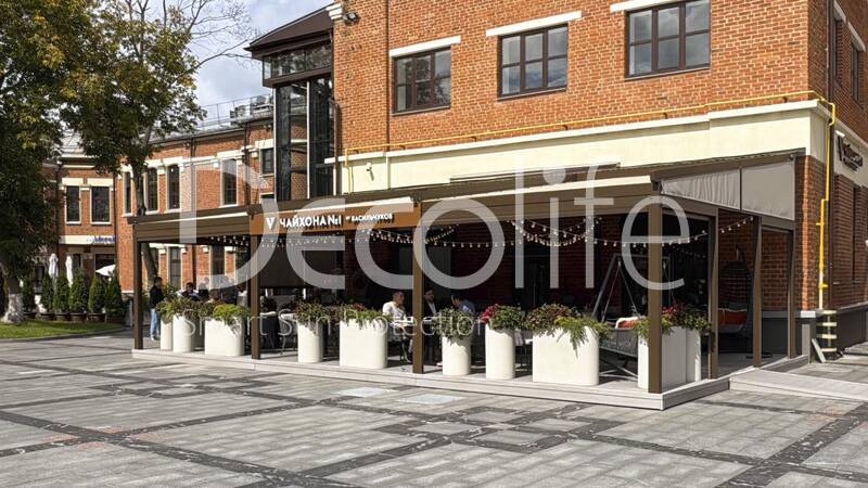 Пергола Decolife B600 PIR с утеплением Termo - г. Москва, Chaihona №1